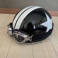 ヴィンテージ型ヘルメット