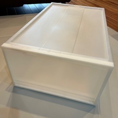 無印ポリプロピレン衣装ケース引出式 大の画像