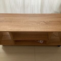 無料でお譲りします　テレビ台の画像