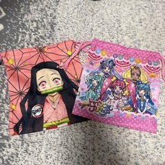 コップ袋 禰豆子 プリキュア