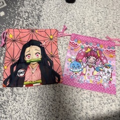 コップ袋 禰豆子 プリキュアの画像
