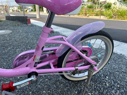 ディズニープリンセス　幼児用自転車　美品