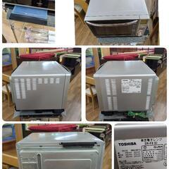 J579 ★2009年製★庫内それなり使用感★スチームオーブンレンジ★TOSHIBA★ER-F8(S)の画像