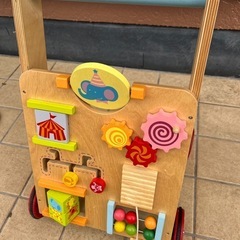 手押し車 赤ちゃん ておしぐるま ベビー カタカタ 【美品】