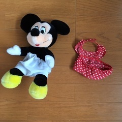 ミニーのぬいぐるみの画像