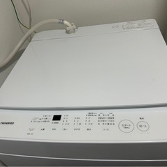 洗濯機「ツインバード製」