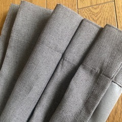 カーテン　100x178  2枚の画像