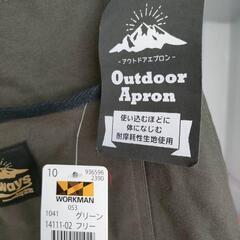 アウトドア エプロンの画像
