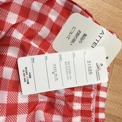 2️⃣【新品未着用】チェックスカートの画像