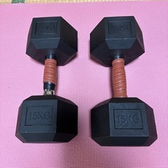 固定式ダンベル15キロ2個