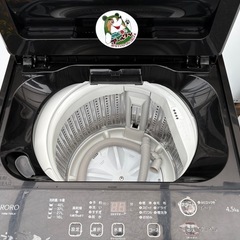 🐻【キレイ目!洗濯機】入荷！ヤマダオリジナル4.5kg 2024年購入【洗濯機･冷蔵庫 高価買取アールワン田川】の画像
