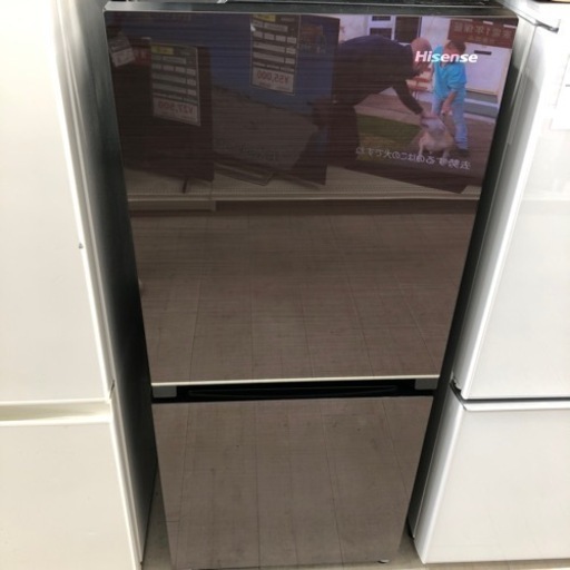 安心の6ヶ月保証付き！　Hisense 2ドア冷蔵庫　2020年製　134L 【トレファク堺福田店】
