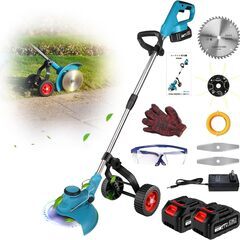 Malasati 充電式 草刈り機、18vバッテリーを対応/ブラ...