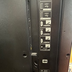 【ジャンク品】SHARP50型テレビ　2017年式の画像