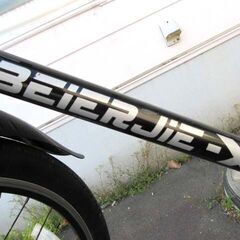 BEIER JIE-X クロスバイク 29インチ 6段変速 ブラック 黒 カゴ付き 自転車 中古 苫小牧西店の画像
