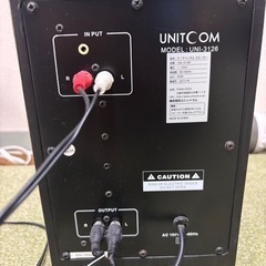  ユニットコム　2.1チャンネルスピーカーの画像