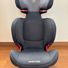 中古　マキシコシ　ジュニアシート　ISOFIX シートベルト固定