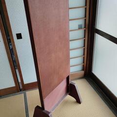 レトロ　アンティーク花柄　姿見の画像