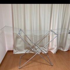 無印良品アルミ室内物干し