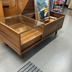 ★中古品 鏡収納付き ローテーブル♪♪