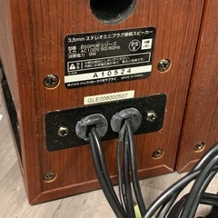 BUFFALO 3.5mm スピーカー BSSP06 動作品の画像