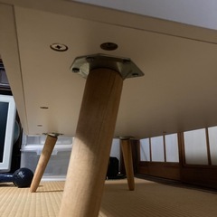 ローテーブル　可動式の画像