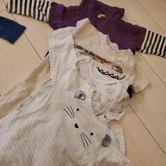 ベビー服 ロンパース70-80　８着の画像
