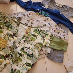 ベビー服 ロンパース70-80　８着の画像