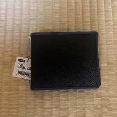 【新品タグ付き】二つ折り財布｜1000円相当