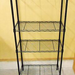 美品　メタルラック（シェルフ）　59㎝幅の画像