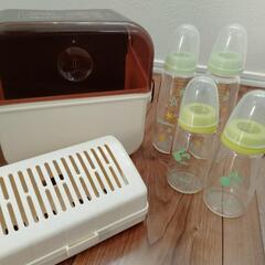 哺乳瓶、除菌じょーず　セット