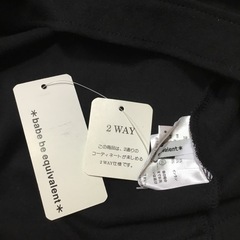 【新品未着用】２WAYワンピース👗の画像