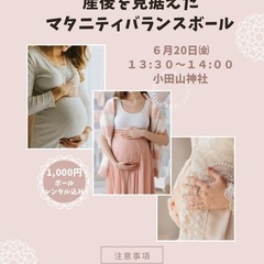 マタニティバランスボール