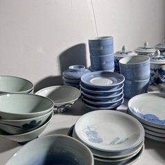 和・中華陶器、磁器、青磁 大量まとめ売りの画像