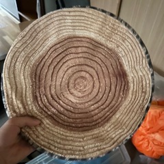 切り株のクッション
