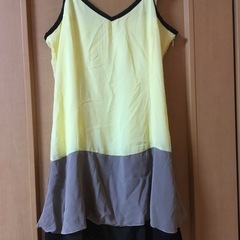 【新品未着用】黄色🟡ワンピース👗
