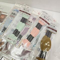 【売約済】刺しゅう図案大量　刺しゅう糸　まとめて　の画像