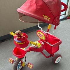 アンパンマン屋根付き三輪車