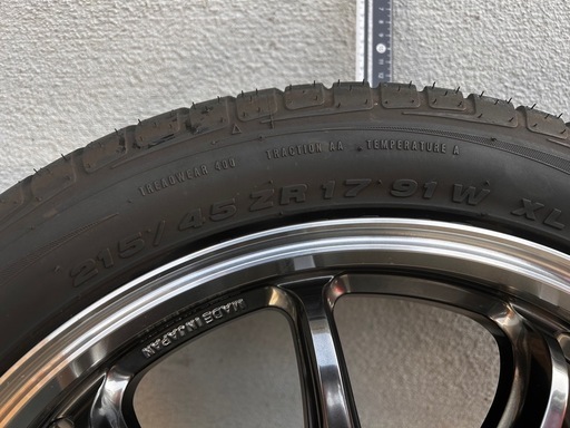 【お盆値下げ中】WORK EMOTION ZR10 17インチホイールタイヤセット