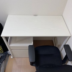 仕事デスク/チェア/キャビネット(3点セット)　★無料であげます★の画像