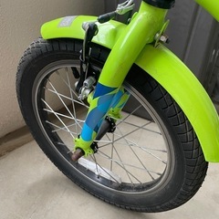 エレクトラ 自転車 スライムグリーン 16インチの画像