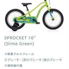 エレクトラ 自転車 スライムグリーン 16インチの画像