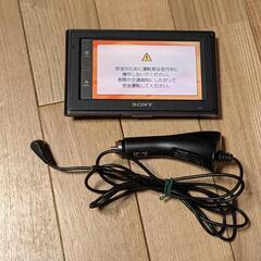 カーナビ SONY nav-u本体、シガーコード付き中古品の画像