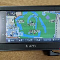 カーナビ SONY nav-u本体、シガーコード付き中古品