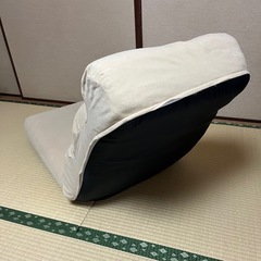 【中古】座椅子（ベージュ）の画像
