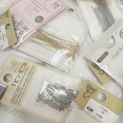 【売約済】手芸パーツ　まとめて　ピアス　Tピン　などの画像