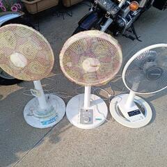 扇風機3台 訳あり品の画像