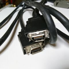【★ D端子　ケーブル　テレビ　ビデオ　HDD レコーダー　接続ケーブル　】　の画像