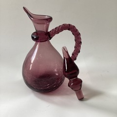琉球ガラス　ビンテージ　デキャンタの画像