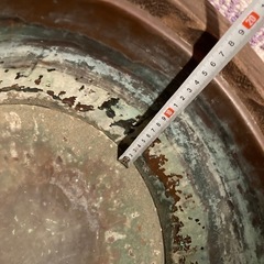 旧木製火鉢内銅板火バチ
の画像